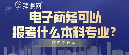电子商务专业考什么课程